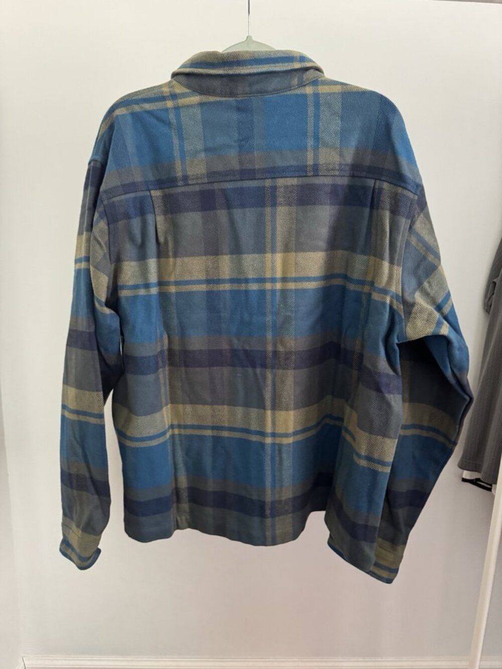 Nike SB Plaid Flannel Shirt Jacket Men's Large Blue NWT HV1330-222 - Picture 8 of 8